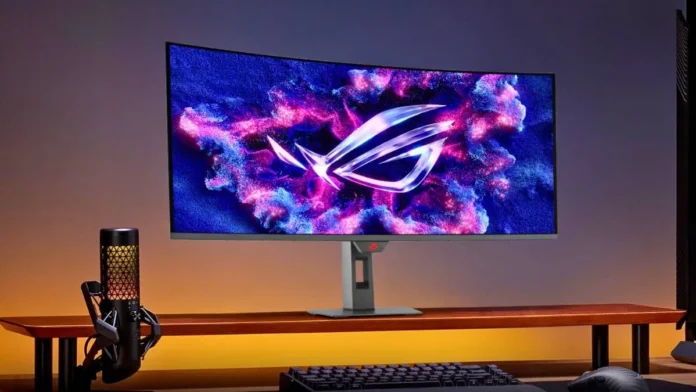 ASUS ROG XG34WCDMTG 34-inch 3440x1440 240Hz QD-OLED ultrawide gaming monitor