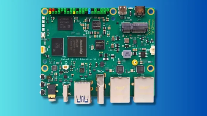 DShanPi-A1 RK3576 single-board computer with Rockchip processor