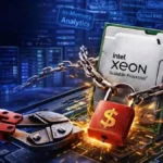 Concept image showing Intel Xeon processor with locked features representing discontinued On Demand licensing