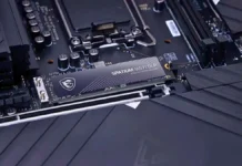 MSI Launches SPATIUM M571 DLP PCIe 5.0 SSD with 14.5GB/s Speeds MSI SPATIUM M571 DLP PCIe 5.0 NVMe SSD on motherboard
