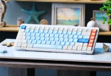 NuPhy Aquarium nSA Low-Profile PBT Keycap Set Launches at $49.95 NuPhy Aquarium keycaps installed on mechanical keyboard