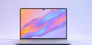 Apple OLED MacBook Pro With M6 Chip Set for Q4 2026 Launch OLED MacBook Pro with ultra-thin bezels and high-resolution OLED display shown from the front