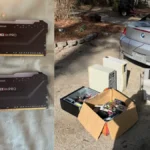 Corsair Vengeance RGB Pro 64GB DDR4 RAM kit recovered from landfill