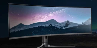 Thermaltake TGM-V49CDQ 49-Inch, 5120×1440, 240Hz, Ultrawide Monitor Announced Thermaltake TGM-V49CDQ 49-inch 5120x1440 240Hz curved ultrawide gaming monitor front view