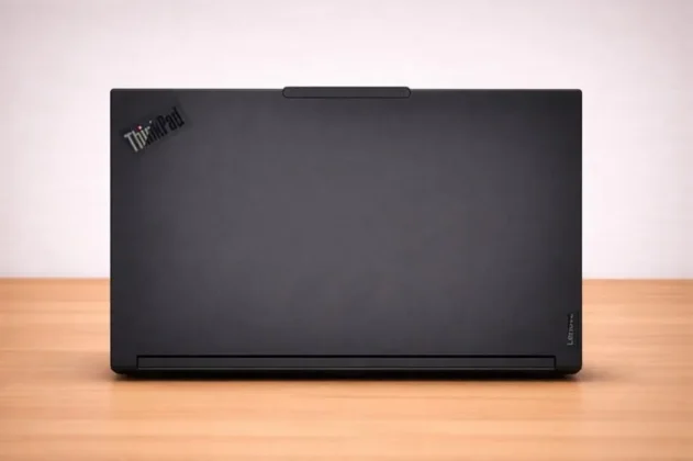 Lenovo ThinkPad T16g Gen 3 rear lid with ThinkPad logo