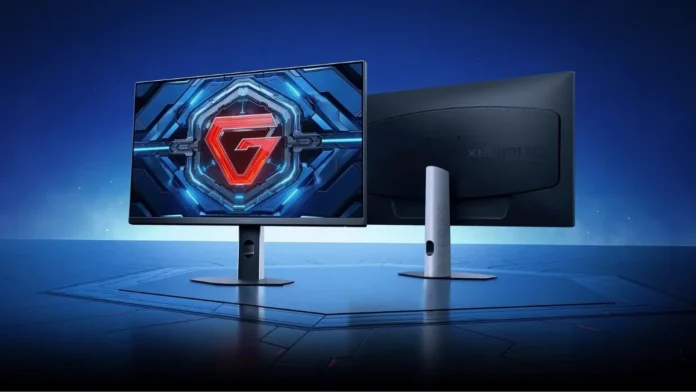 Xiaomi 2K Gaming Monitor G27Qi 2026 showing front display and rear design