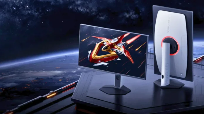 G Pro 27Qi Rear View Xiaomi G Pro 27Qi rear design and stand