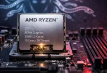 AMD Zen 6 “Medusa Point” 10-Core Ryzen CPU Spotted on Geekbench With 32MB L3 Cache AMD Ryzen Zen 6 Medusa Point mobile processor concept showing 10 cores and 32MB L3 cache
