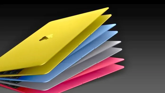 Apple MacBook Neo Budget Laptop Colors Apple MacBook Neo budget laptop shown in multiple colorful designs