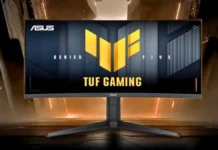ASUS TUF Gaming VG34WQML5A Ultrawide Monitor Listed With 250Hz OC ASUS TUF Gaming VG34WQML5A 34 inch ultrawide gaming monitor display