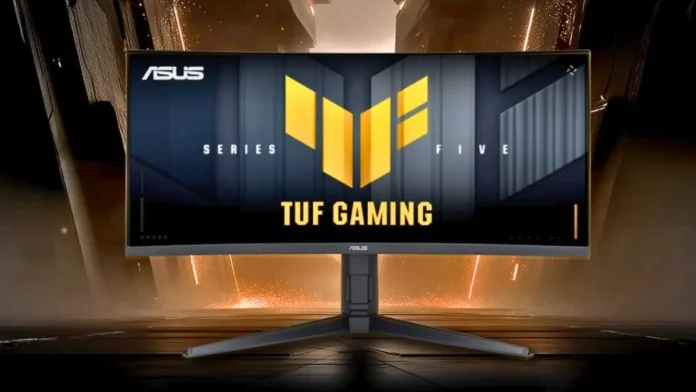 ASUS TUF Gaming VG34WQML5A 34 inch ultrawide gaming monitor display