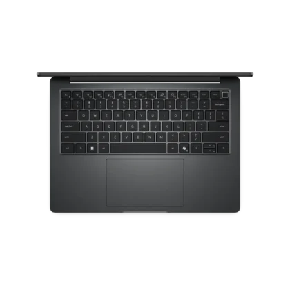 Top view of Dell Pro 5 14 keyboard layout with large precision touchpad