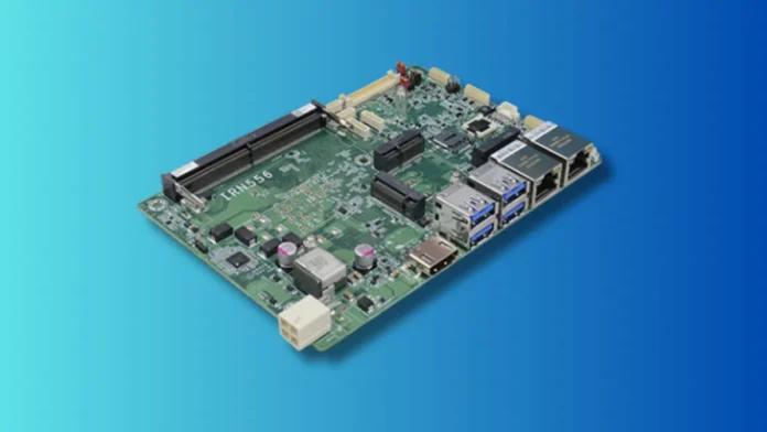 DFI INR556 Industrial SBC DFI INR556 industrial single-board computer with Intel Atom and DDR5