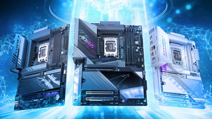 Gigabyte Z890 AORUS and Eagle WiFi7 motherboards lineup