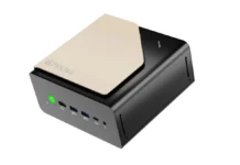 GMKtec EVO-T2 Mini PC Launches With Core Ultra X7 358H and Intel Arc B390 iGPU GMKtec EVO T2 compact mini PC with sleek black and gold design and front power button