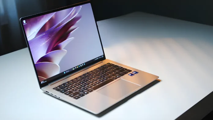 Honor MagicBook Pro 14 2026 open view with Core Ultra 3