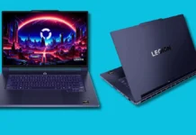 Lenovo Legion 7a Launches With Ryzen AI Max+ and Radeon 8060S Lenovo Legion 7a open display and rear design with Legion branding
