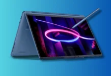 Lenovo Yoga 9i Gen 11 Debuts With Panther Lake & 2.8K OLED Lenovo Yoga 9i Gen 11 convertible in tablet mode with stylus
