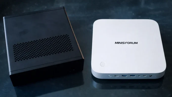 Minisforum MS-03 mini workstation compact desktop design