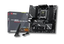 MSI MAG B850M Gaming Pro Max WiFi Motherboard Listed With PCIe 5.0, Wi-Fi 7 and 5GbE Networking MSI MAG B850M Gaming Pro Max WiFi AM5 micro ATX motherboard with retail box and WiFi antenna