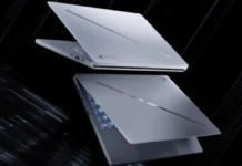 ASUS ROG Zephyrus G14 (2026) with Ryzen AI 9, RTX 5060, 3K OLED 120Hz ROG Zephyrus G14 2026 GA403 laptops shown in floating stacked view highlighting slim design