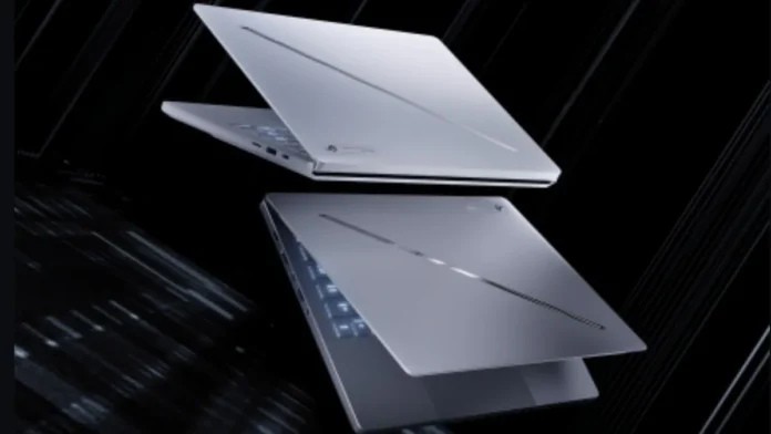 ROG Zephyrus G14 2026 GA403 laptops shown in floating stacked view highlighting slim design