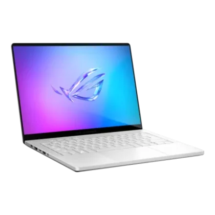 ROG Zephyrus G14 2026 GA403 laptop open showing display and keyboard layout