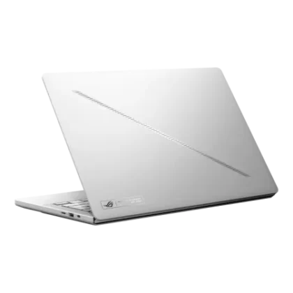 ROG Zephyrus G14 2026 GA403 showing top lid with minimalist finish and diagonal design line