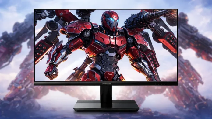 ViewSonic VA27G11 gaming monitor front and back