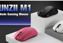 Yunzii M1 Wireless Gaming Mouse Launches at $39 Yunzii M1 wireless gaming mouse shown in black, white, and pink color options