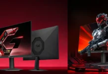 AOC 25G51F Launches as One of the Cheapest 180Hz IPS Gaming Monitors AOC 25G51F Gaming Monitor shown from front with gaming visuals and modern lifestyle setup