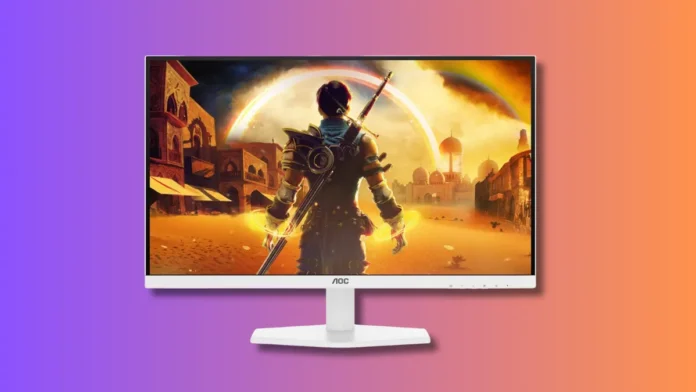 AOC 27-inch QHD gaming monitor with 210Hz Fast IPS display