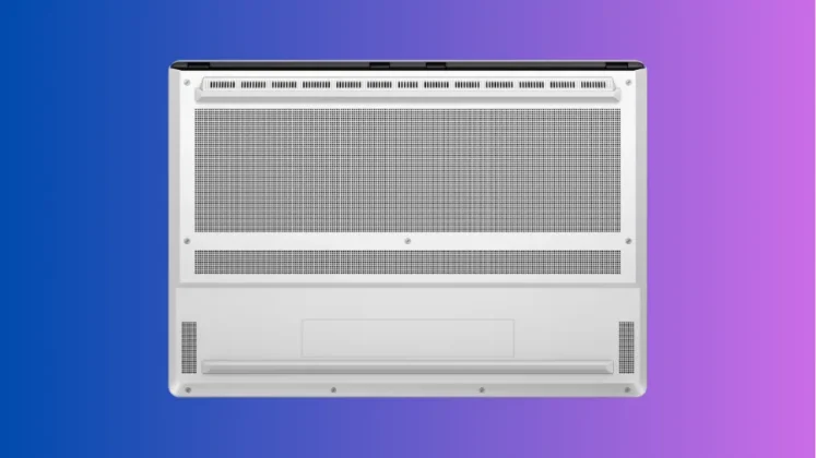 Asus ROG Zephyrus G14 2026 bottom panel cooling vents