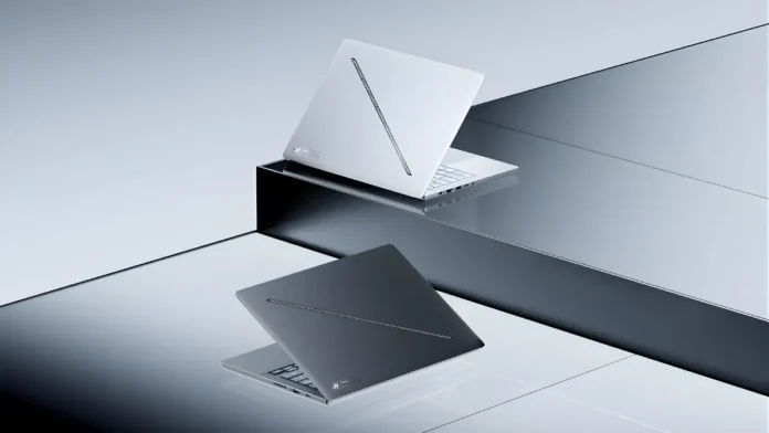 Asus ROG Zephyrus G14 2026 dark and white color variants