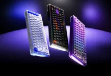 Dareu COOL68 Pro Keyboard with 8K Polling, Magnetic Switches Dareu COOL68 Pro keyboard RGB design with multiple color variants