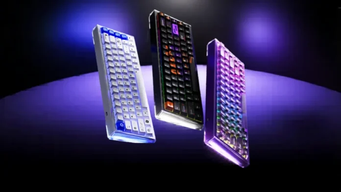 Dareu COOL68 Pro keyboard RGB design with multiple color variants