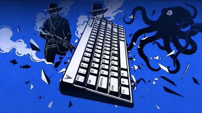 Flydigi FS68 Magnetic Keyboard Design Flydigi FS68 magnetic keyboard with hall effect switches futuristic design