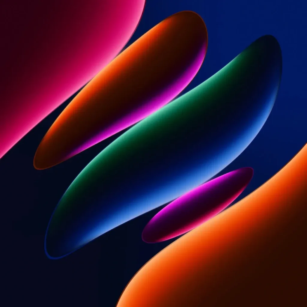 Google Aluminium OS wallpaper leak shows fresh new look Ahead of 2026 Launch 5 Google Aluminium OS colorful gradient blob wallpaper