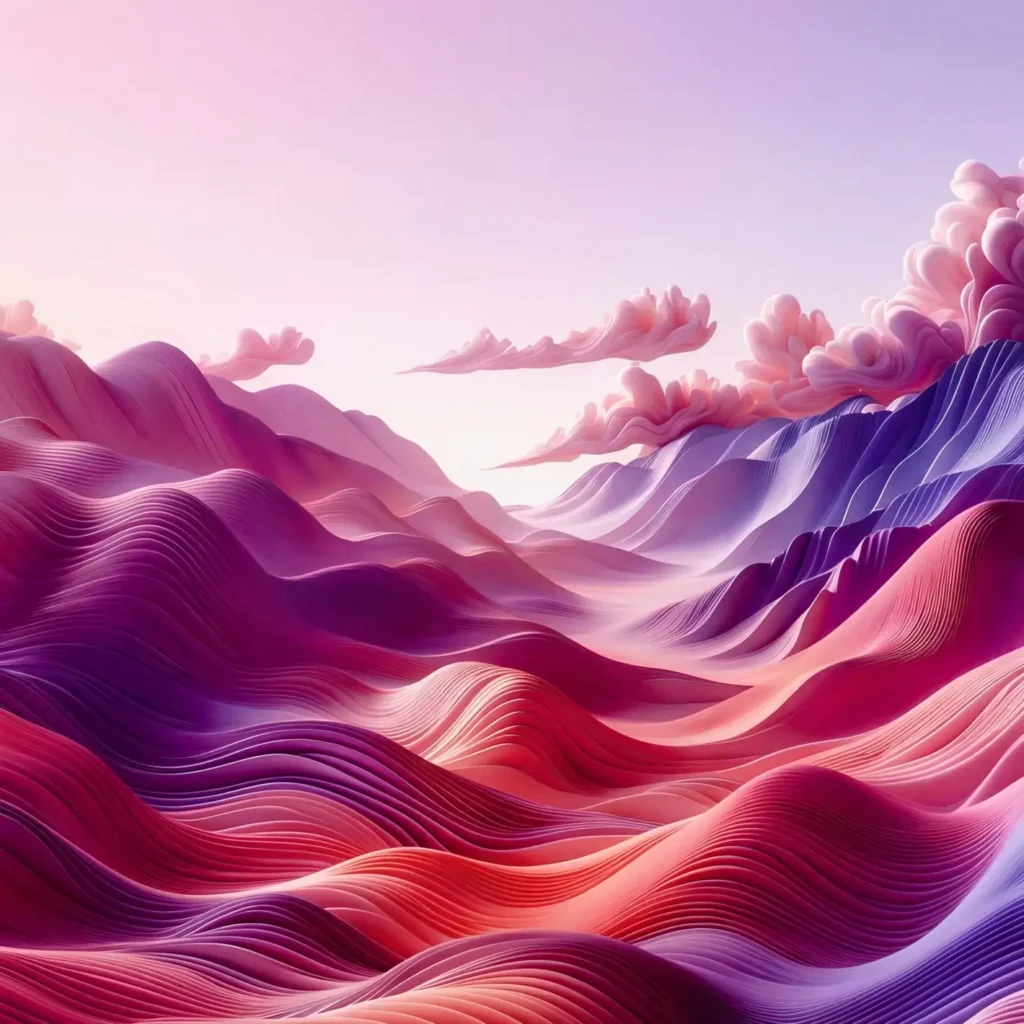 Google Aluminium OS wallpaper leak shows fresh new look Ahead of 2026 Launch 4 Google Aluminium OS pink abstract landscape wallpaper