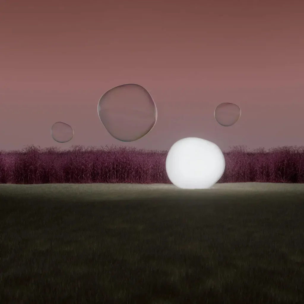 Google Aluminium OS wallpaper leak shows fresh new look Ahead of 2026 Launch 9 Google Aluminium OS dark wallpaper with floating spheres and forest