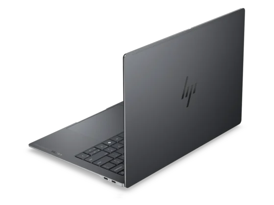 HP OmniBook Ultra 14 rear design with HP logo