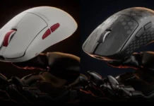 Keychron Unveils Retro G4 and Ultralight G5 Gaming Mice With 8K Polling Keychron Retro G4 and Ultralight G5 gaming mice shown side by side in white and black finishes