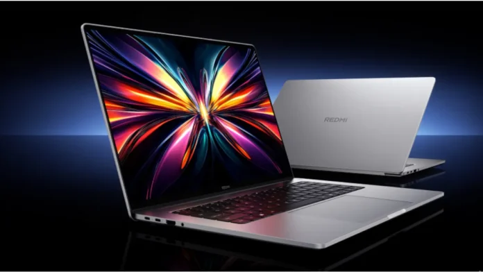 Xiaomi Redmi Book 2026 laptop design with slim body and thin bezels