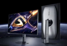 Redmi G Pro 32U 2026 Goes on Pre-Sale With 4K 160Hz Mini LED and 320Hz Mode Redmi G Pro 32U 2026 gaming monitor showing front display and rear stand design