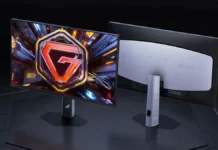 Redmi G24Q Gaming Monitor Arrives for $110 With 1440p 180Hz HDR400 Redmi G24Q gaming monitor shown from front and rear angles with stand and chassis design visible