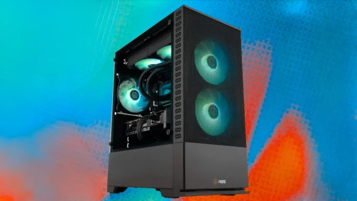 RTX 5060 Ti Gaming PC Deal RTX 5060 Ti gaming PC with RGB fans and Intel Ultra 7 setup